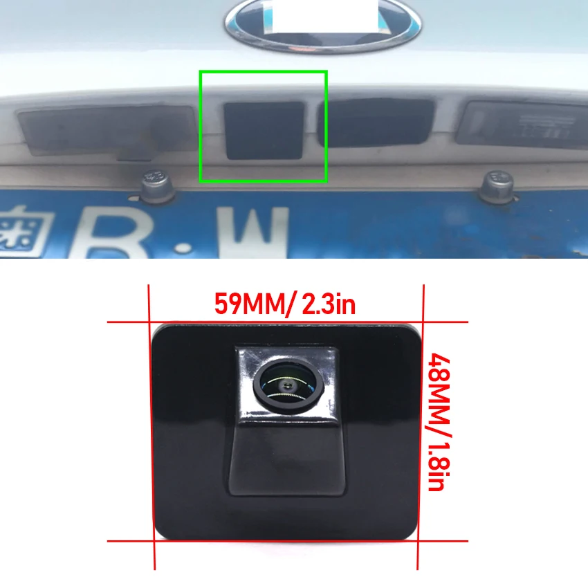 Fisheye HD 1080P Rear View Back up Camera For Kia K5 Optima 2010 2011 2012 2013 2014 Cerato 2013 For Hyundai i40 Sedan 2011 Car view 2