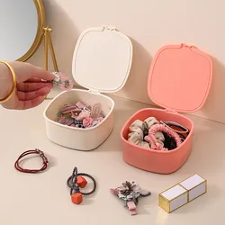 Jewelry storage box, hair clip hair band storage, dustproof desk storage box in dormitory bedroom