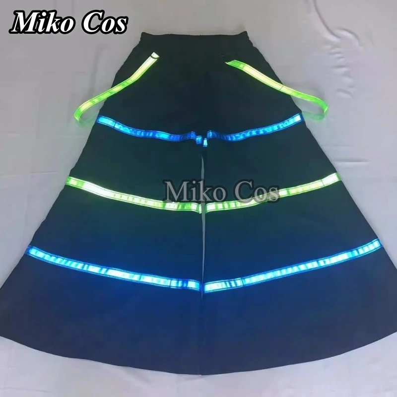 Брюки Ghost Dance Shuffle Pants Melbourne Shuffle Phat Брюки-клеш с тремя полосками Разноцветные яркие брюки со светоотражающим эффектом