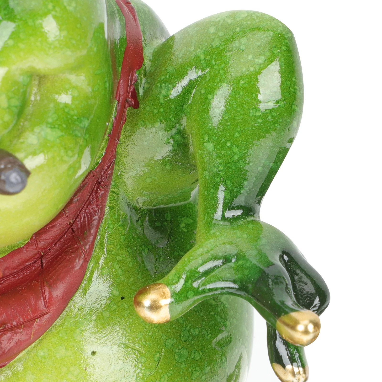 

Resin Frogs Ornament Cartoon Figurine Garden Landscape Sculpture Outdoor Decor Statue Nurse