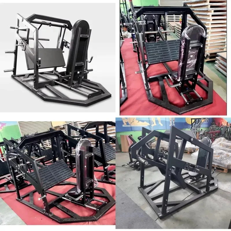 Commercial Fitness Equipment Flat Loaded Strength Hip Booster Thrust Trainer Seated Leg Press