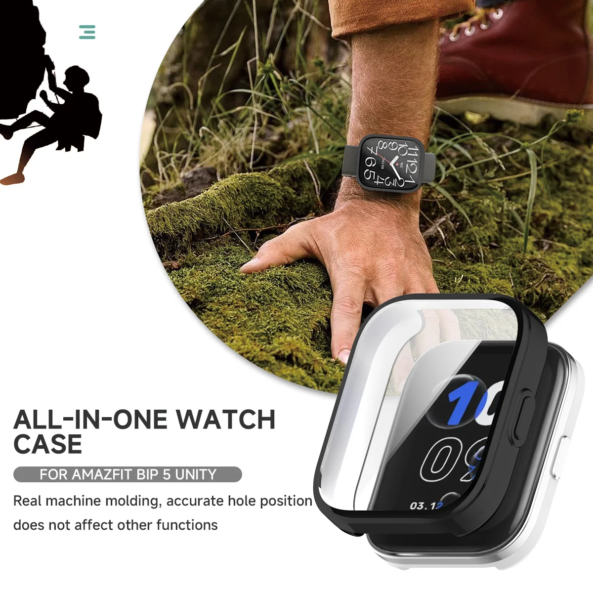Защитный чехол из ТПУ для смарт-часов Amazfit Bip 5 Unity, защитный чехол с полным покрытием для Amazfit Bip5 Unity, аксессуары