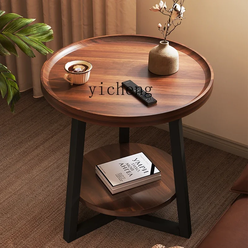 

HSN coffee table living room household small apartment sofa side few balcony small table tea bedside table rack