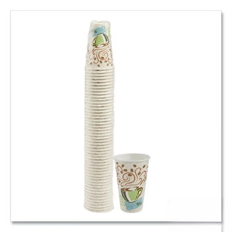 ® Perfectouch Paper Hot Cups, 16 Oz, Coffee Haze Design, 50/pack 5356CD