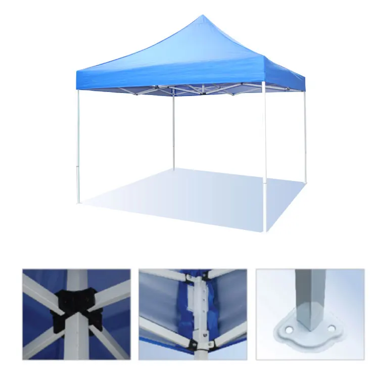 3x3 Trade Show Tent Aluminium Custom Promotional event advertising logo folded gazebo marquee canopy Pop Up Tent