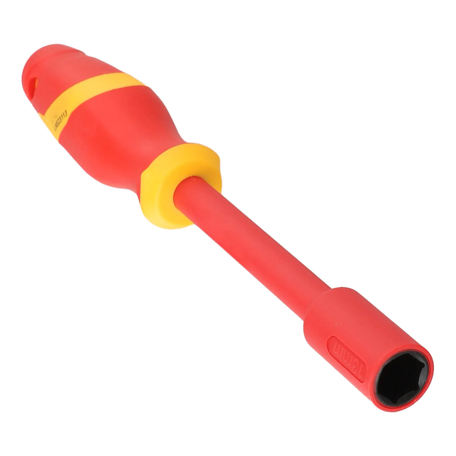 1pc VDE Insulated Socket Wrench 1000V High Voltage Hexagonal Socket Wrench Screw Driver Screwdriver Electricians Hand Tool