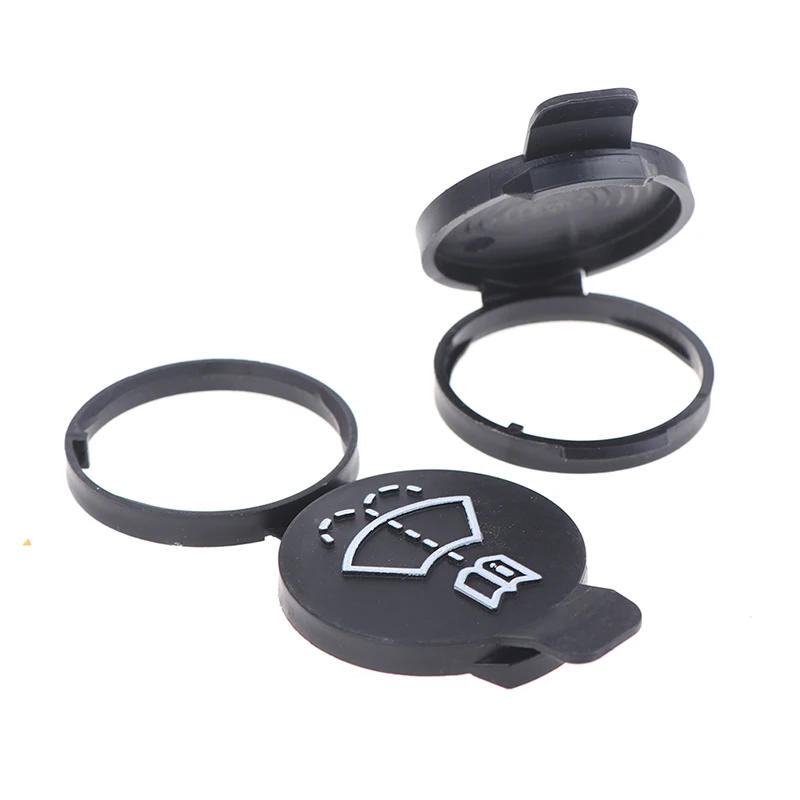 2Pcs Universal Car Washer Water Tank Bottle Cap Windshield Wiper Fluid Reservoir Cover Accessories