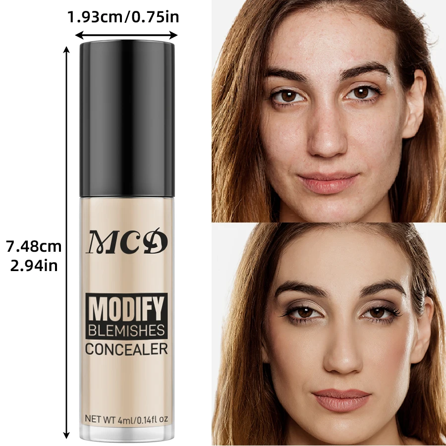 8 สี Liquid Foundation คอนซีลเลอร์ที่มีประสิทธิภาพกันน้ําอาชีพเหงื่อแต่งหน้า Face BASE สําหรับเครื่องสําอางผู้หญิง Oil Co