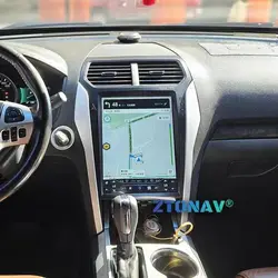 Android Car Radio for Ford Explorer, 256GB, GPS Navigation, Tesla Screen Carplay, Head Unit, 2012, 2013, 2014, 2015, 2016 -2019