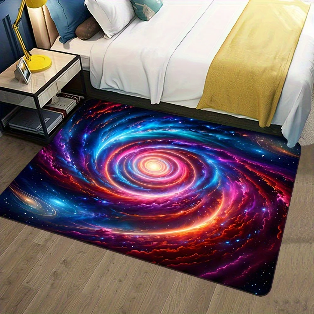 Stylish City Street Railway Track Town Traffic Game Map Graphic Area Rug Charming Rug For Porch Indoor House Home Ornament