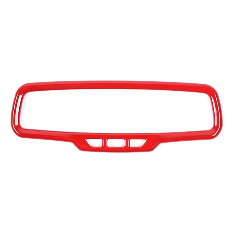 Car Rearview Mirror Decoration Frame Cover Trim ABS For Chevrolet Camaro 2010-2015 Accessories