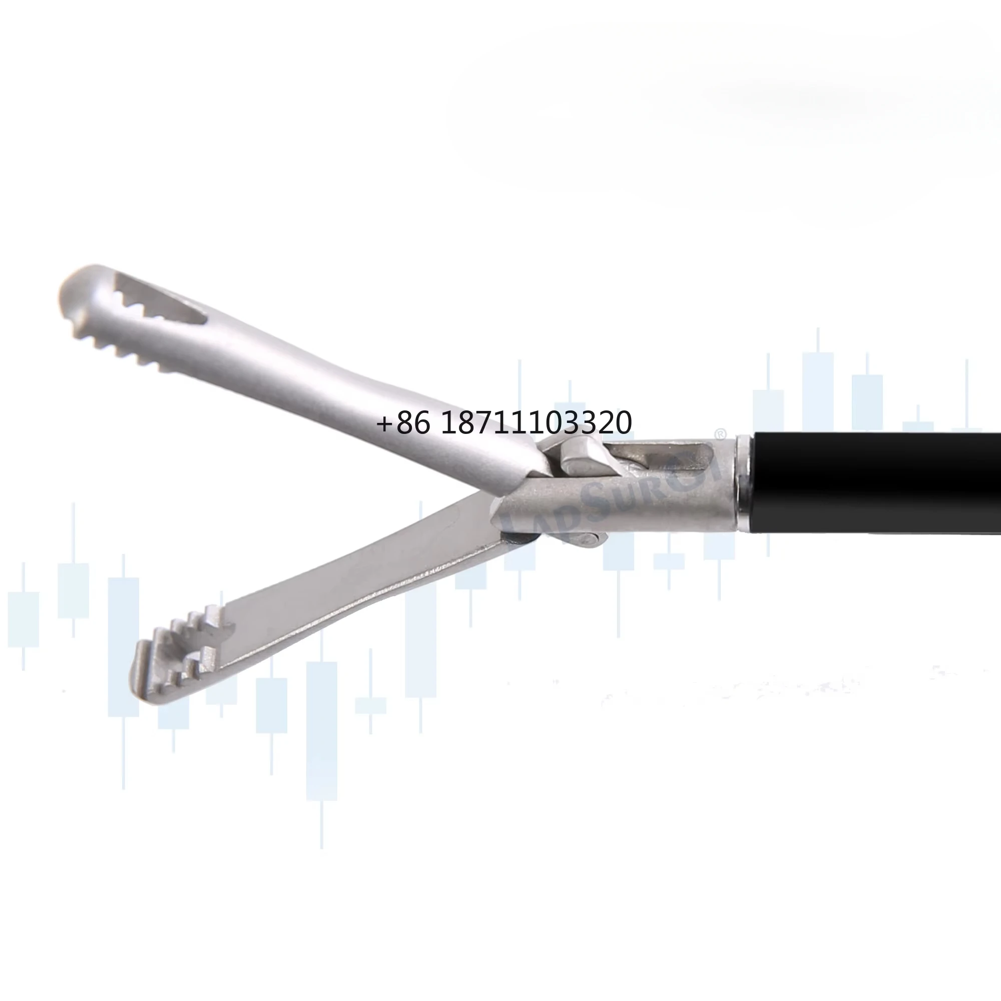 LapSurGi 5mm wielokrotnego użytku kleszcze do biopsji o podwójnym działaniu kleszcze chwytające instrumenty chirurgiczne nożyczki pęcherzyka żółciowego