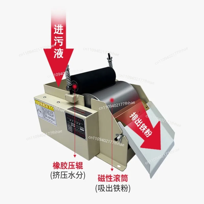 CF-180Q * CF-300Q Magnetic Separator Centerless Cylindrical Grinder Water Tank Purification Filter Magnetic Filter