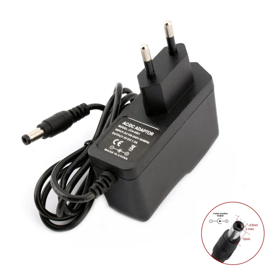 AC To DC 9V Switching Power Supply Adapter Charger AC DC 220V To 9 V Volt Universal Power Supply Source Charger 1A 2A 3A