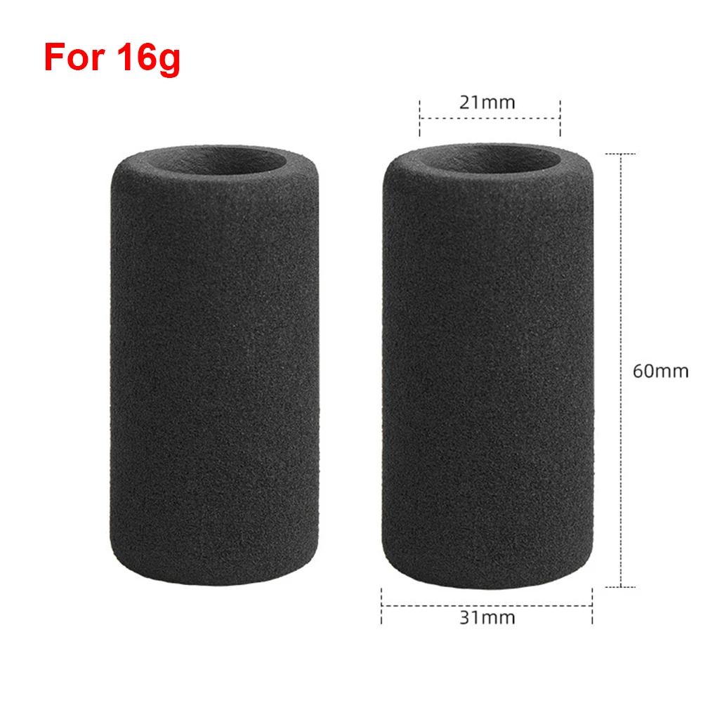 Protective Case Sponge Cover For 12g 16g Capsule Cover Carbon Dioxide Gas Cylinder Gas Cylinder Pump Bicycle Black