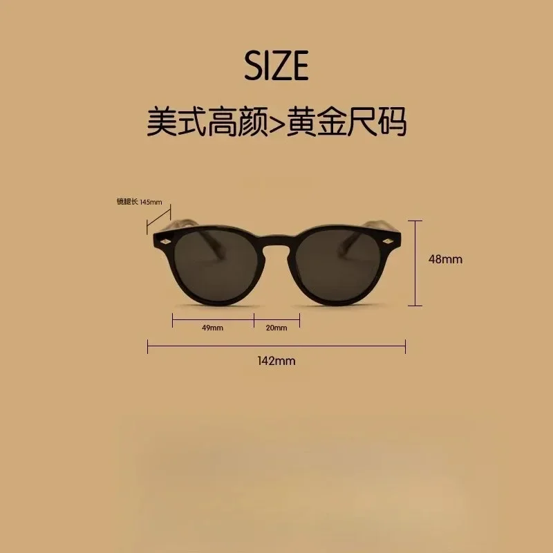 Baroque retro outdoor polarized glasses, men's and women's sunglasses, driving, driving, riding