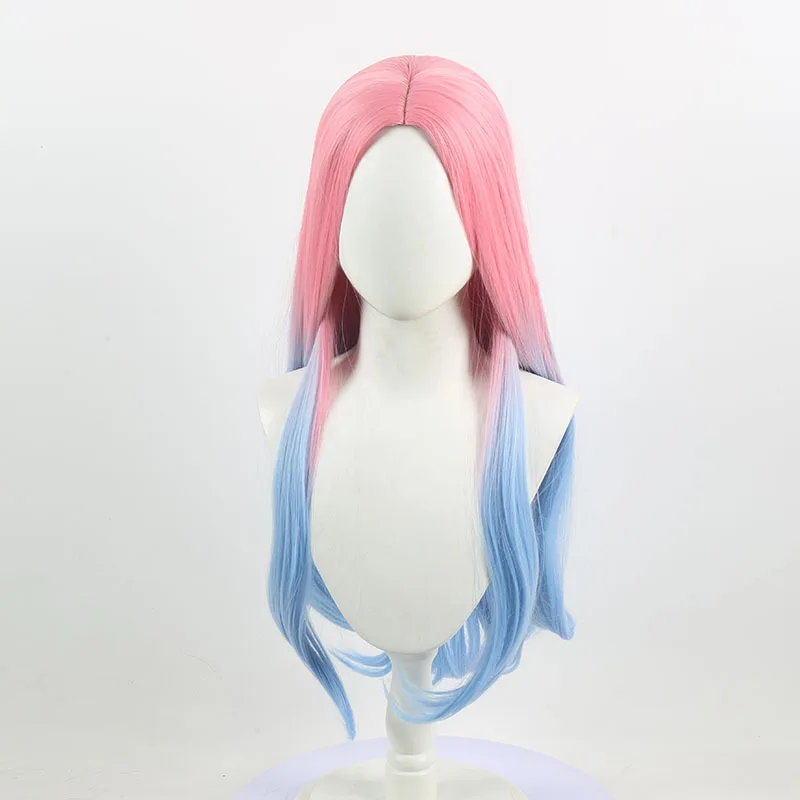 Alien Stage Mizi - Alien Stage Wig - Cosplay Wig With Gradient Dyeing And Realistic Scalp Top