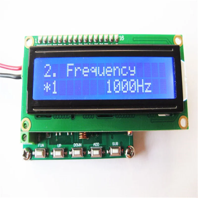 Generatore di segnale DDS FM 78 ~ 108MHz Display digitale PLL LCD piccolo
