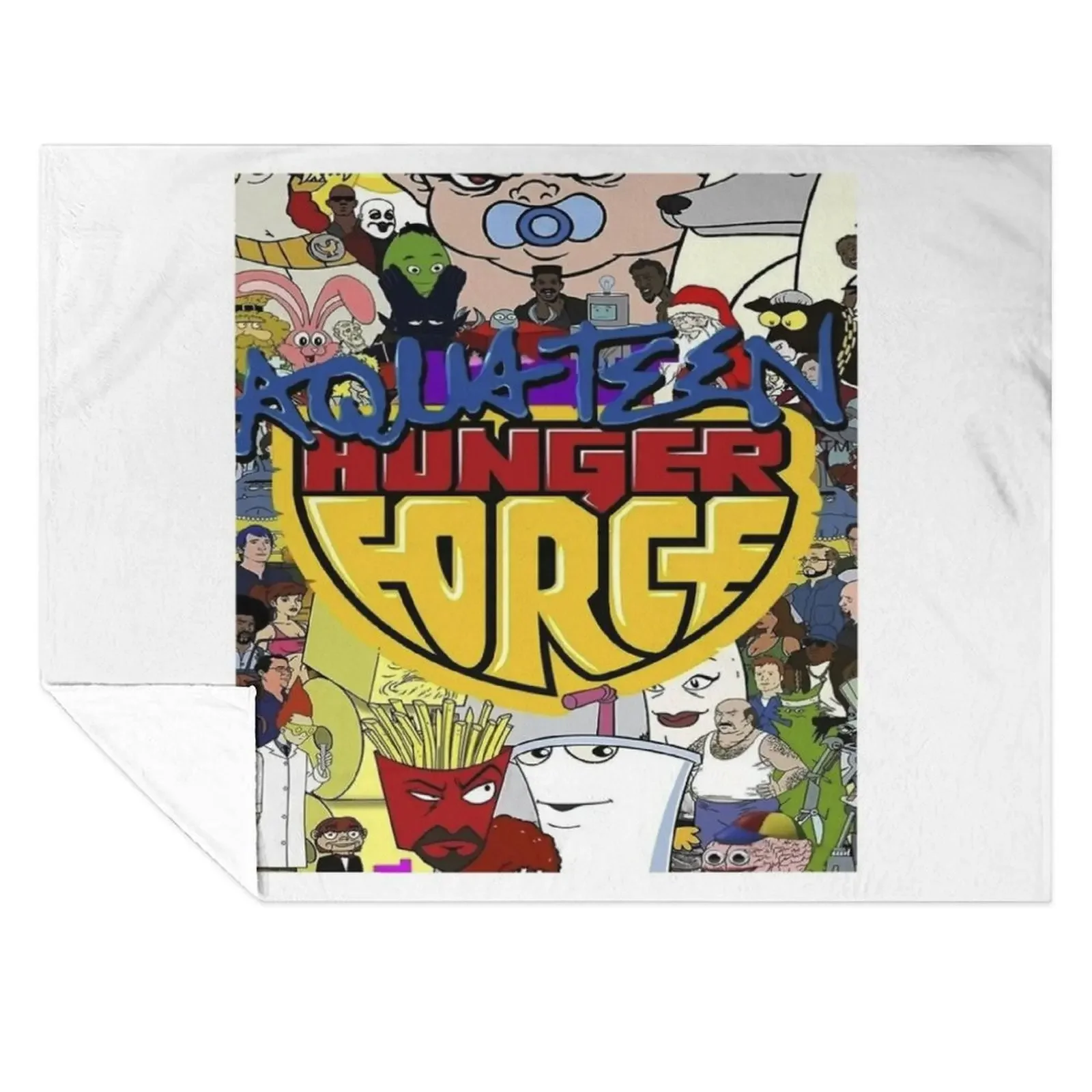 

aqua teen hunger force Throw Blanket Cute Tourist Fashion Sofas Plaid on the sofa Blankets