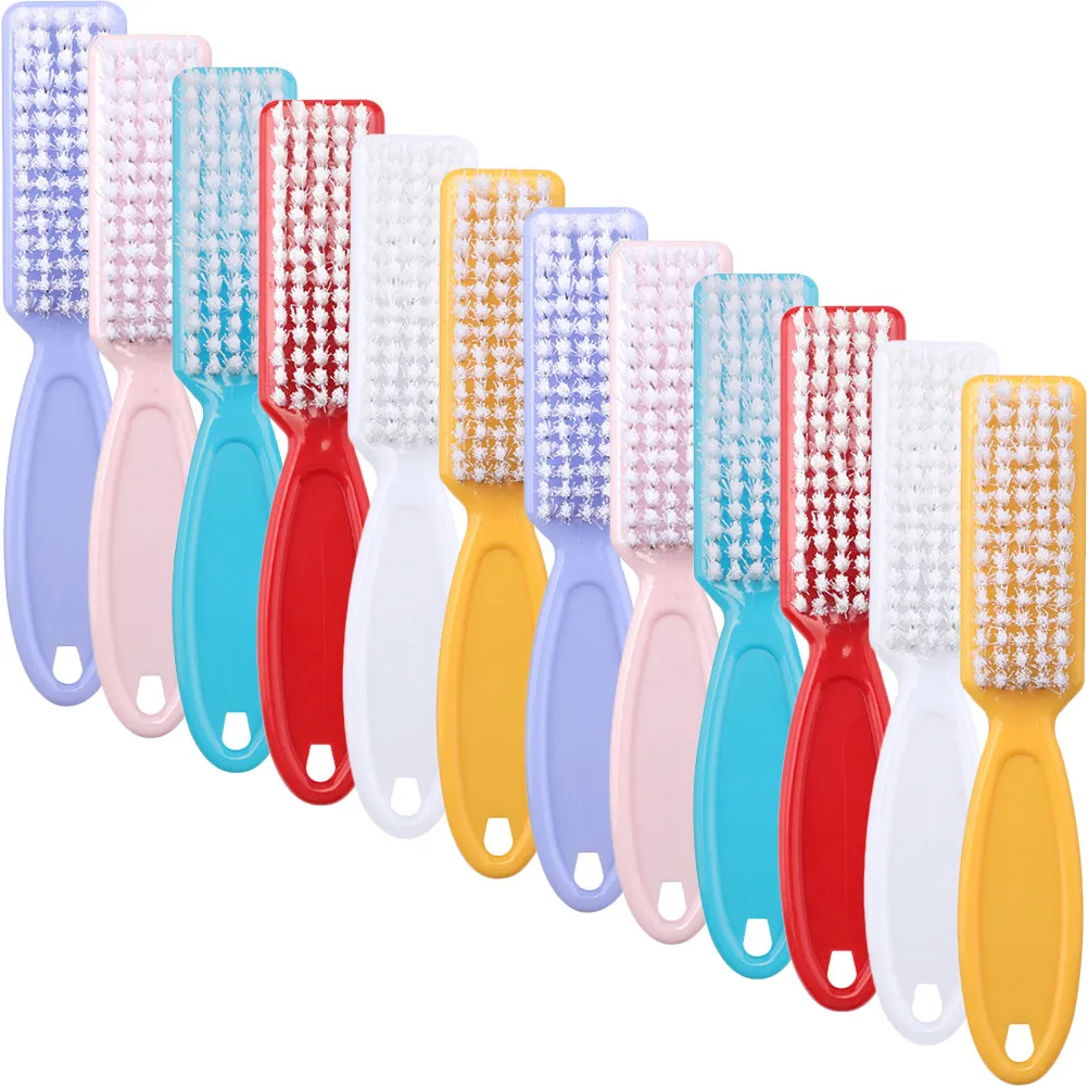 

24Pcs Fingernail Cleaning Brush with Hand Grip Comfortable Hold Soft Yet Firm Bristles for Effective Scrubbing Manicure Pedicure