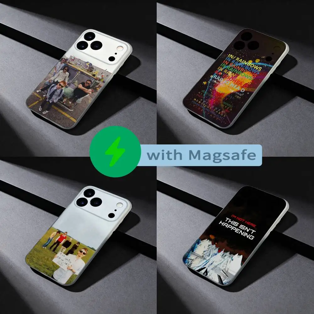 

R-Radiohead In Rainbow Phone Case For iPhone 17,16,15,14,13,12,X,XS,Pro,Max,Plus,E,Air,Mini with Magsafe Magnetic Liquid TPU