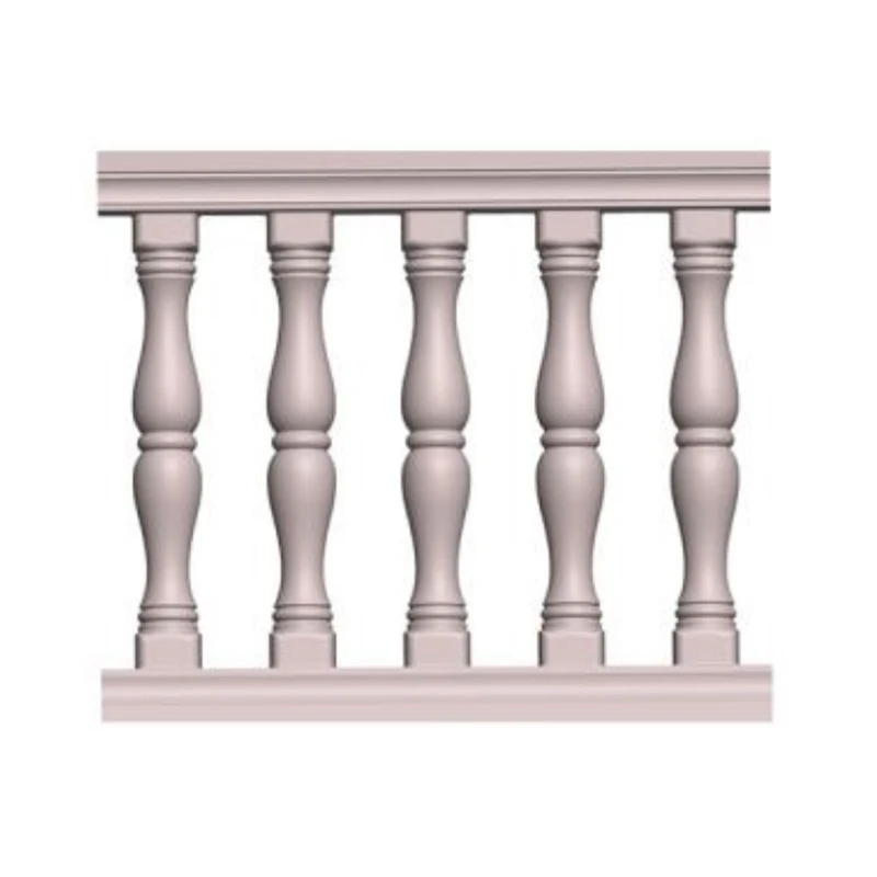 

Height 85cm 2.88 Feet Plastic Concrete Baluster Mold for Villa Hotel Garden Park