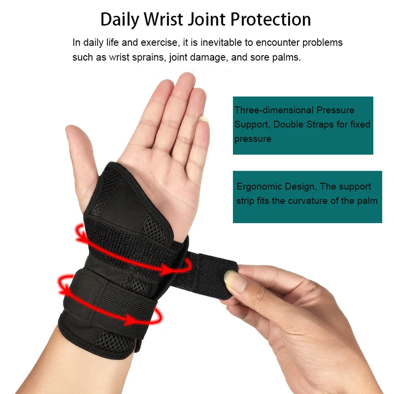 Compression Arthritis Gloves Adjustable Wrist Support Brace for Arthritis Tendinitis Pain Relief Women Men Weight Lifting Gym