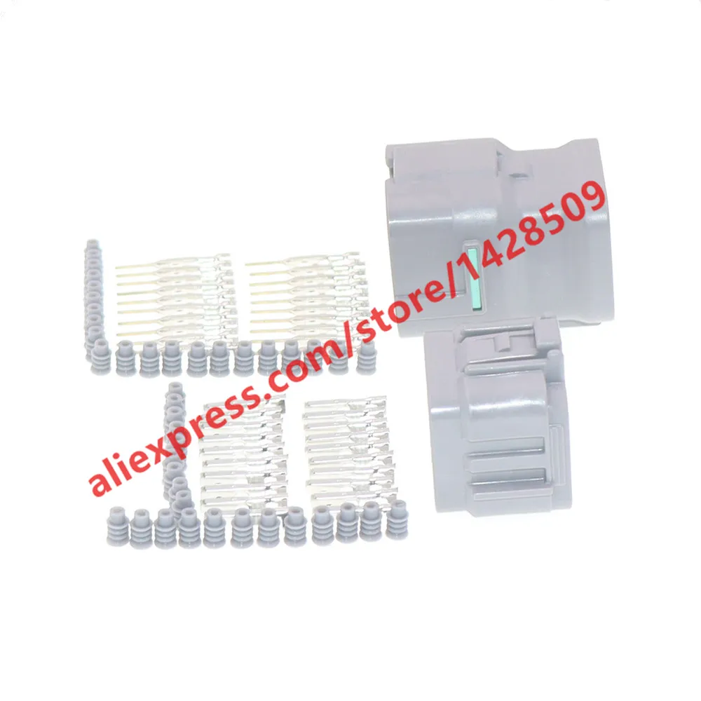 1 Set 20 Pin 6189-0714 6188-0494 Car Excavator Hydraulic Pump Waterproof Socket Automobile Electrical Control Board Plug