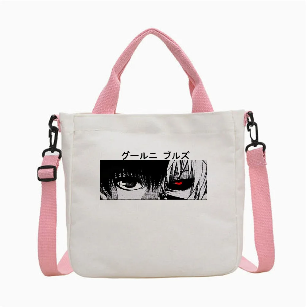 Tokyo Ghoul tote bag y2k personnalisable shoulder  shopping grocery femme
