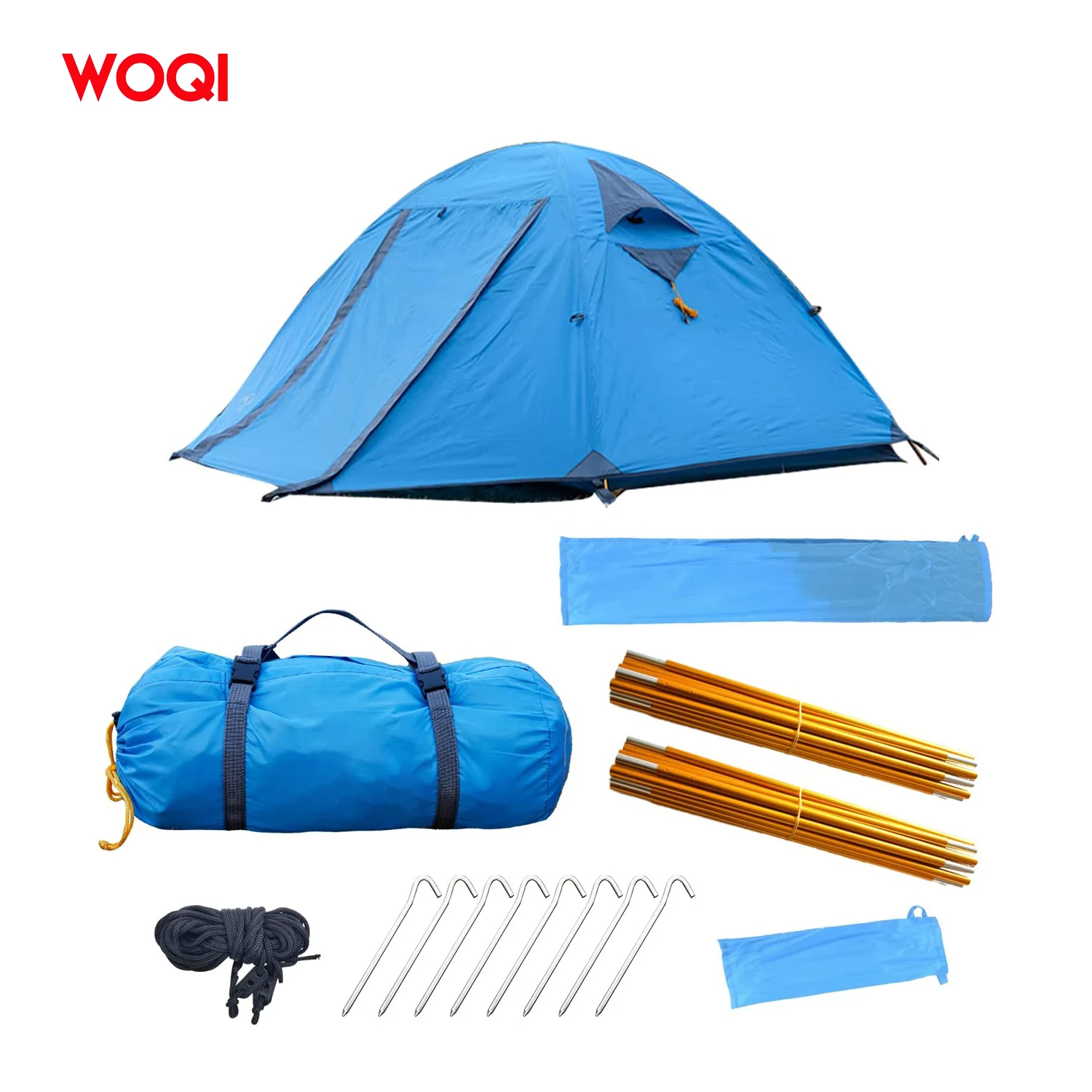 

WOQI Professional Backpack Camping Tent Suitable for Outdoor Mountaineering Hunting Hiking Adventure Travel