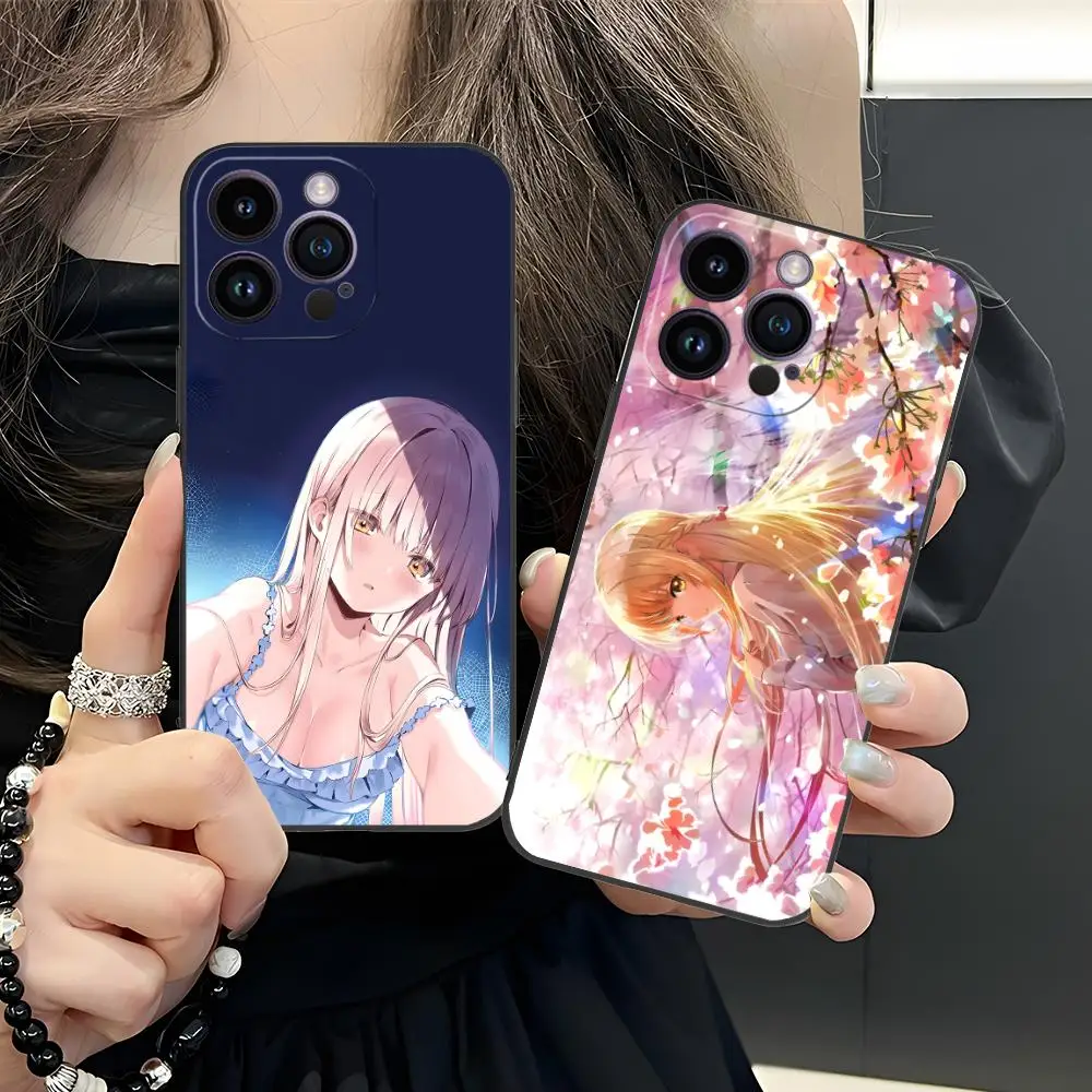 

Чехол для мобильного телефона Angel Mahiru Shina для iPhone 17, 16, 15, 14, 13, 12, 11 X XR XS 8 7 Pro Max Plus, мини-цветные защитные мобильные телефоны
