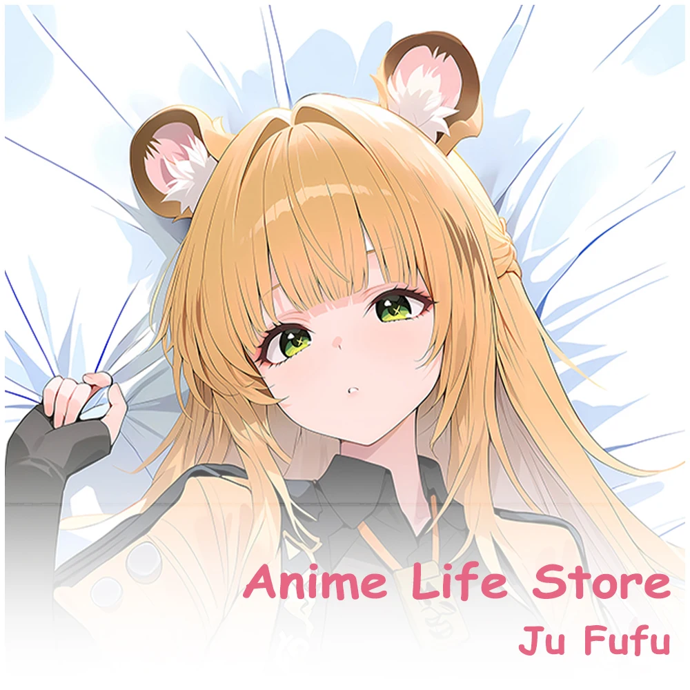 Anime Ju Fufu Cute Body Dakimakura Cover Hugging Fullbody Double-Sided Print Pillowcase Zenless Zone Zero Otaku Cushion Covers