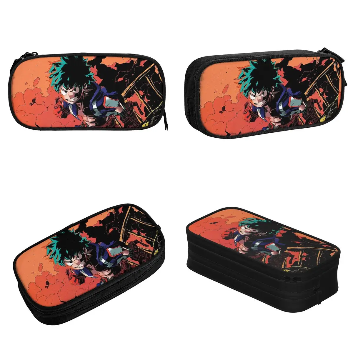 My Hero Academia Pencil Cases Pen Box Bag Student Large Storage Office Gifts Pencil Box