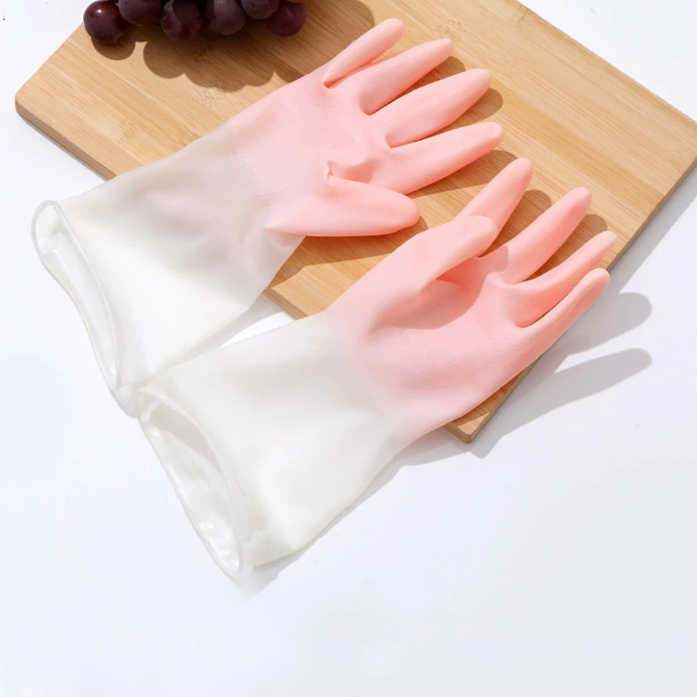 

Comfortable Waterproof Kitchen Gloves Household Dishwashing Hand Protectors for Cleaning and Gardening