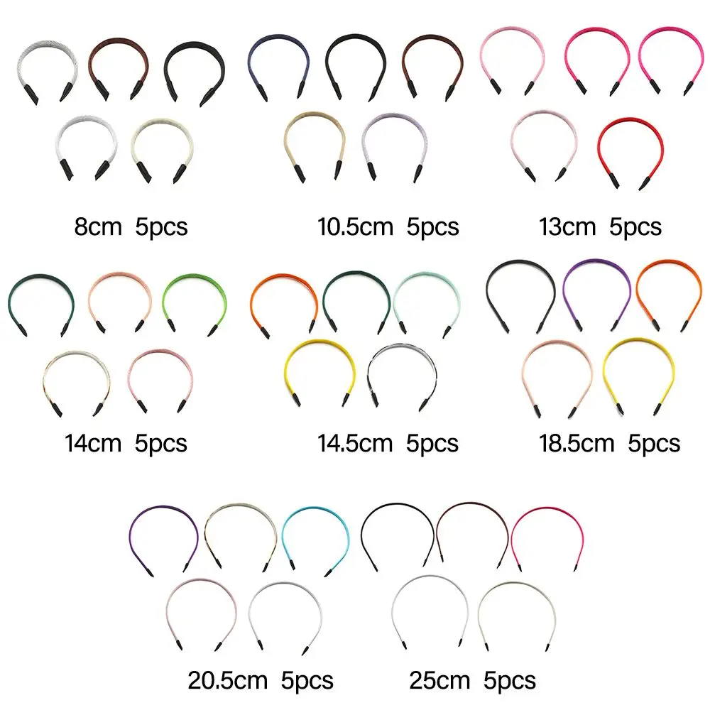 5pcs Cute 1/3 1/4 1/6 1/8 for Doll Headband Materials Doll Hair Decoration Accessories DIY Doll Head Band Parts Doll Accessories