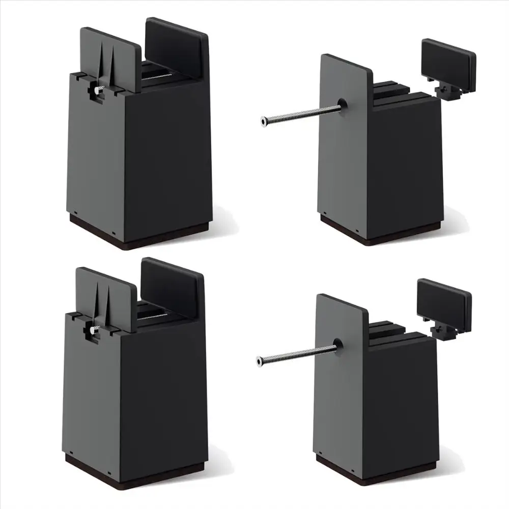 

Шина для ножек стула, винтовой зажим, увеличивающий рост коврик для ножек кровати, влагостойкое основание, стабильная мебель, увеличивающая подставка для ног