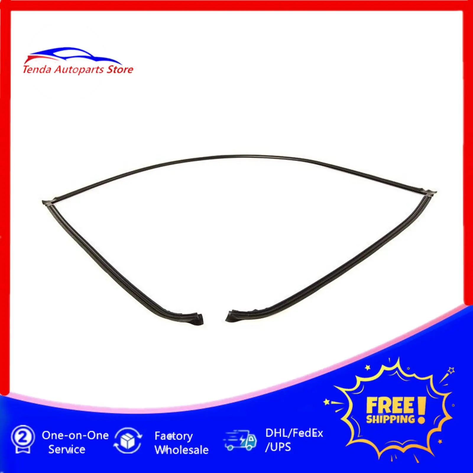 

51317061970 Верхняя уплотнительная лента заднего лобового стекла для BMW E90 323i 325i 328i 330i 335i M3 Уплотнитель заднего стекла