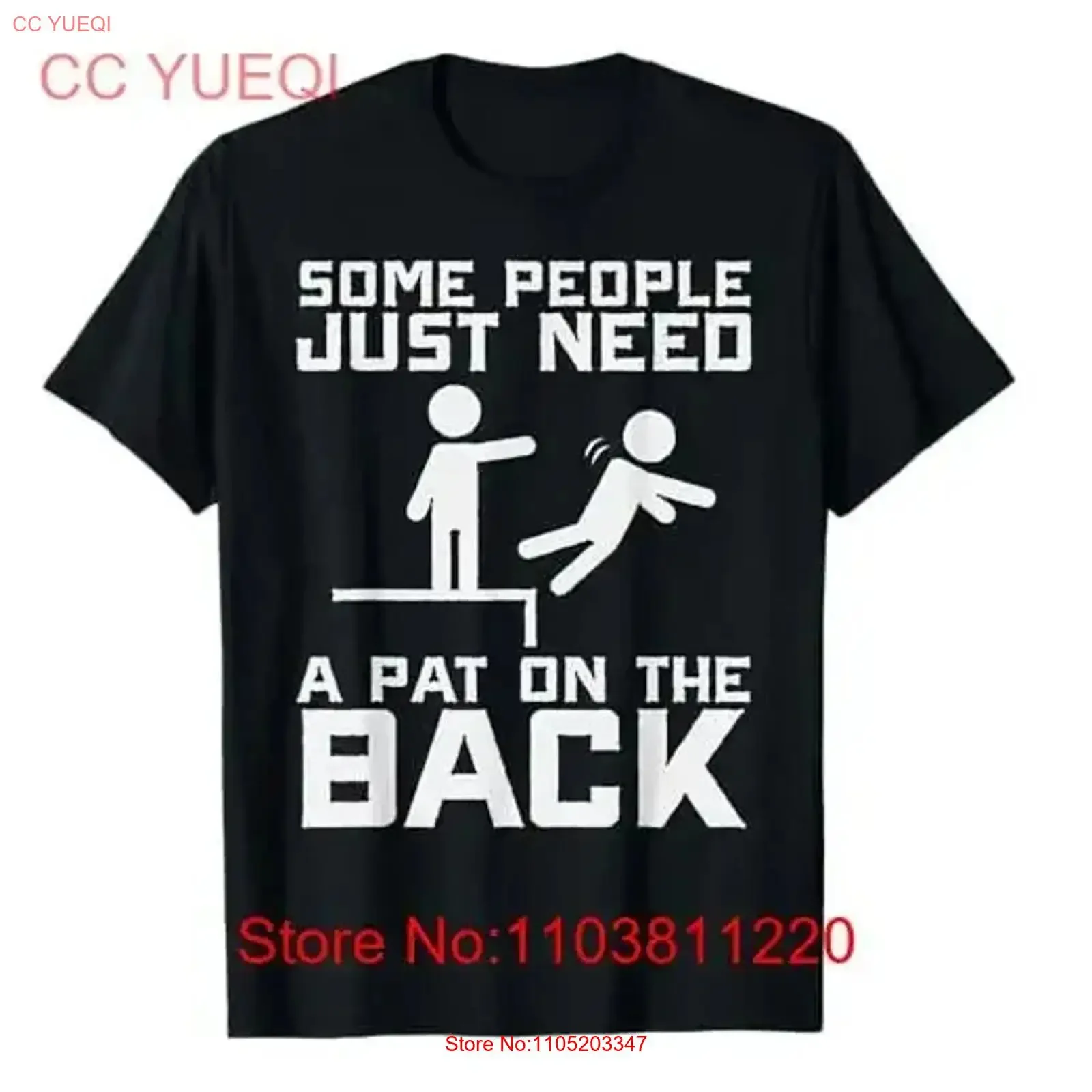 

Some People Need A Pat On The Back Funny Sarcasm Quote T Shirt vintage Washed Soft Stretched Breathable designer clothes