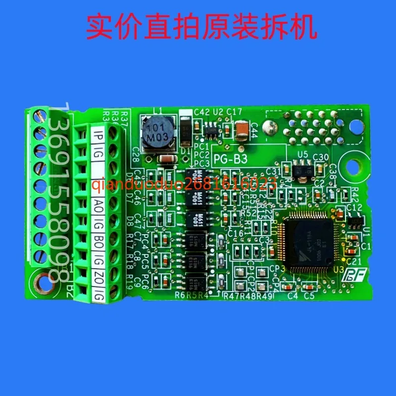 

ETC740160 Yaskawa inverter PG card L1000 L1000A inverter frequency divider card synchronous asynchronous PG-B3