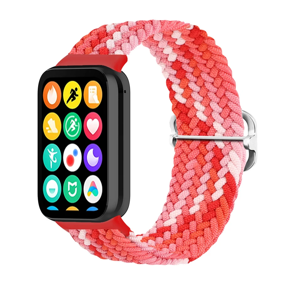 Nylon Braided Strap For Xiaomi Mi Band 8 Pro SmartWatch Band Replacement Bracelet For Mi Band 8 7 Pro Wristband Correa Accessory