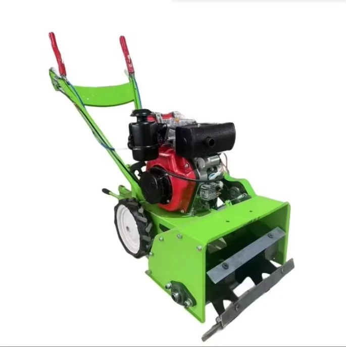 Mini Power Cultivator/Engine with Drive 7HP Agricultural Mud Mini Handheld Cultivator with Gear