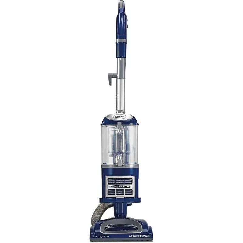 Shark NV360 Navigator Lift-Away Deluxe Upright Vacuum with Large Dust Cup Capacity,HEPA Filter,Swivel Steering,Crevice Tool,Blue