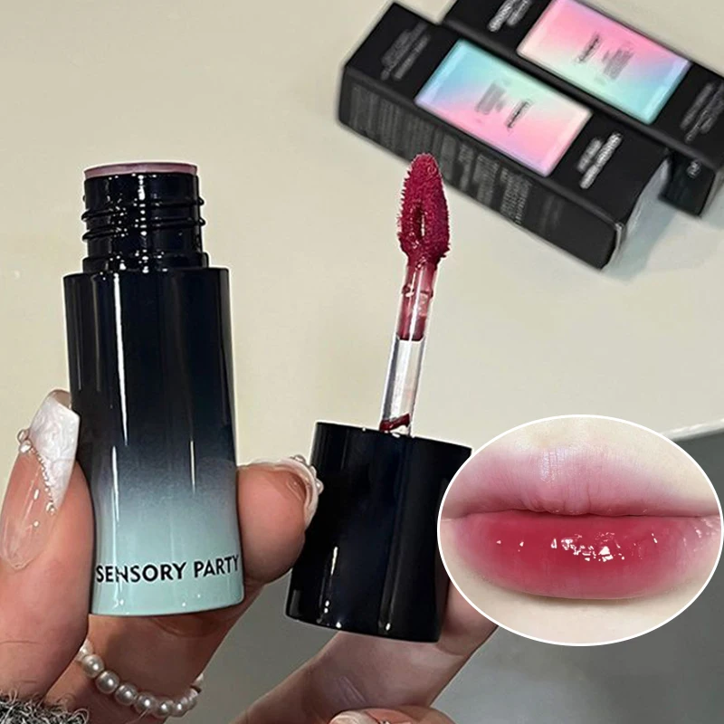 Sweet Mirror Water Lip Gloss Long-lasting Moisturizing Lips Glaze Jelly Liquid Lipsticks Cosmetics Sexy Red Juice Make Up