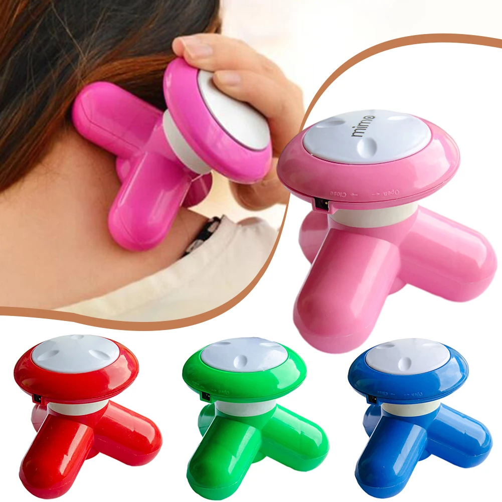 

Triangle Massager Cervical Spine Leg Mini Massager Body Massager Electric Wire Control Massager