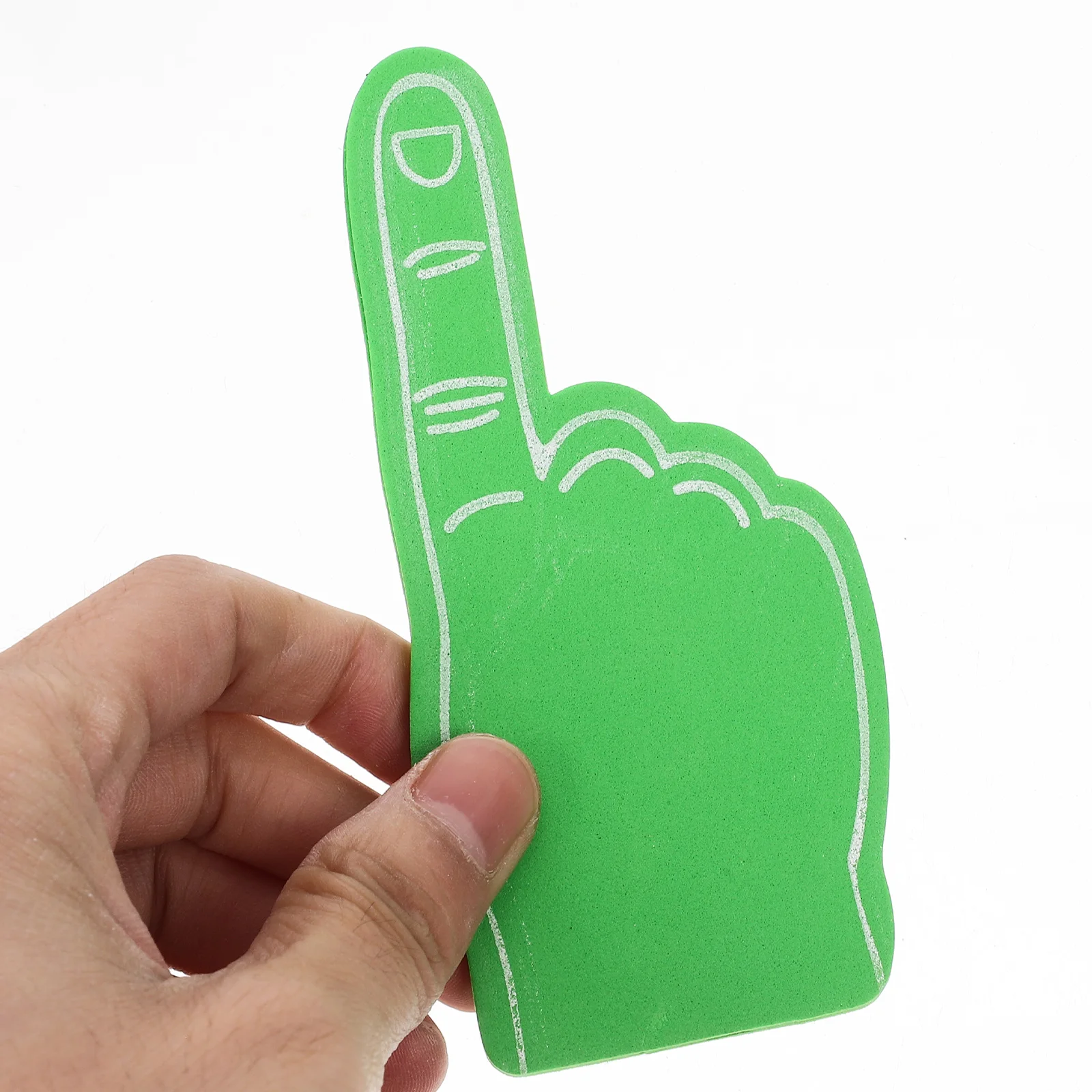 

12 Pcs Foam Finger Cots Cheering Prop Football Noisemakers for Sporting Events Cheerleading Supplies Stuff Toys Girls