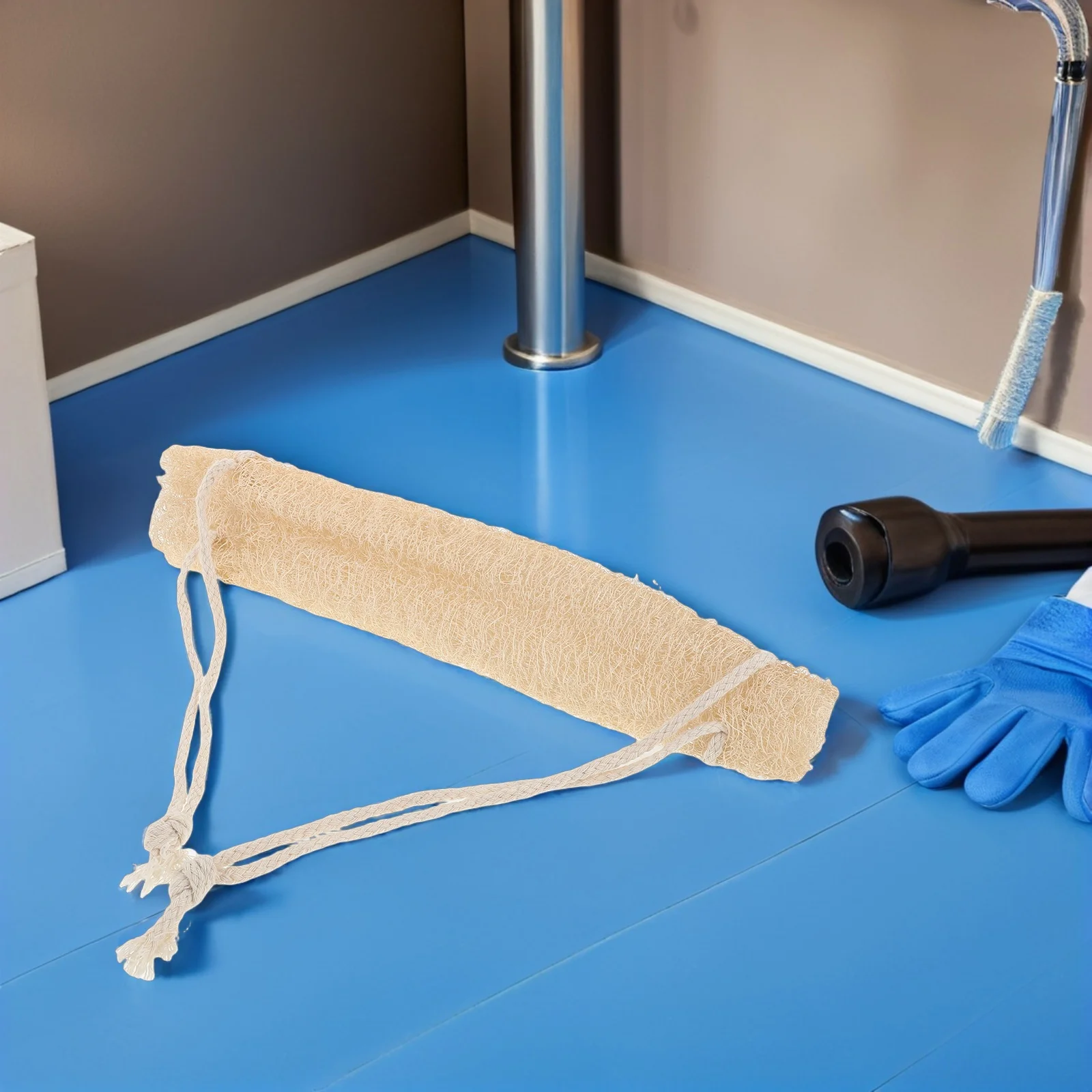 

13Inch 33Cm Natural Loofah Scrubber Egyptian Body Washcloth Exfoliating Back Scrubber For Shower Bath Sponge Men Women Towel