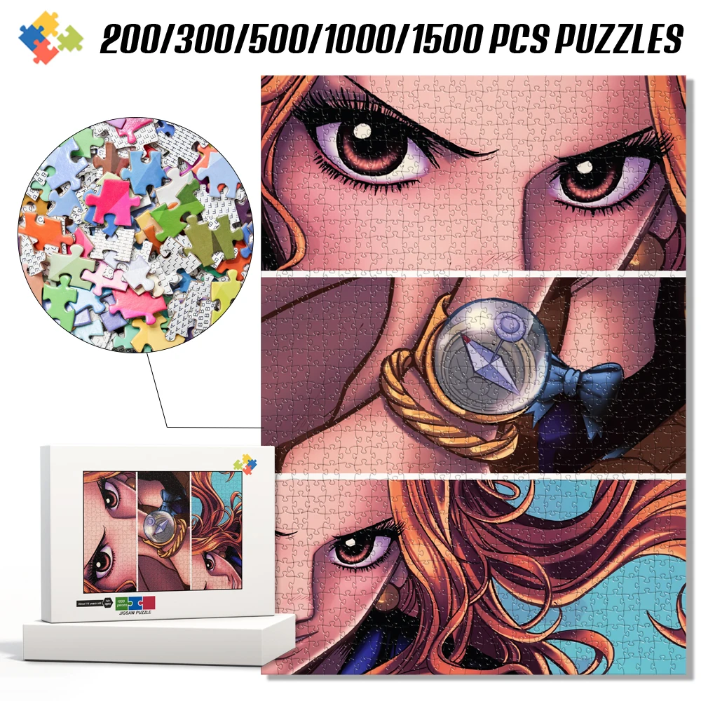 

Пазл «Ван-Пис» с Нами, аниме, HD-печать, развивающая игра для тренировки мозга, снятия стресса, для взрослых, детей, фанатов, подарки, декор для дома