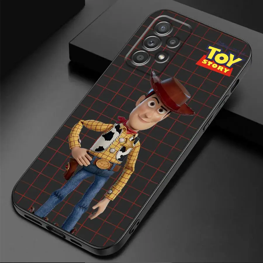 Toy Story Woody Buzz Lightyear Case for Samsung Galaxy A53 A71 A73 A50s A21s A31 A55 A54 A52s A72 A51 A16 A41 A70 Soft Cover