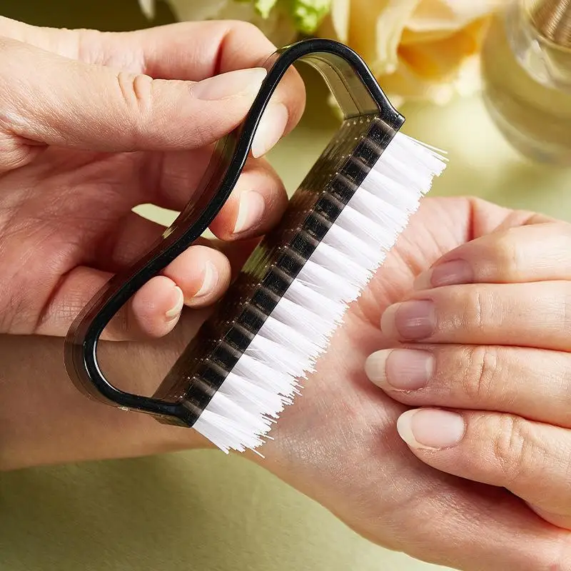 3 ألوان الصلب مسمار نظافة الغبار مسمار فرش مسمار الفن مانيكير باديكير إزالة الغبار البلاستيك مسمار تنظيف فرش أدوات الصالون