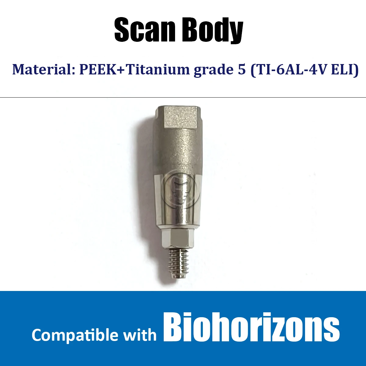 Biohorizons 3.5 compatible digital impression scanbody implant Scan Body